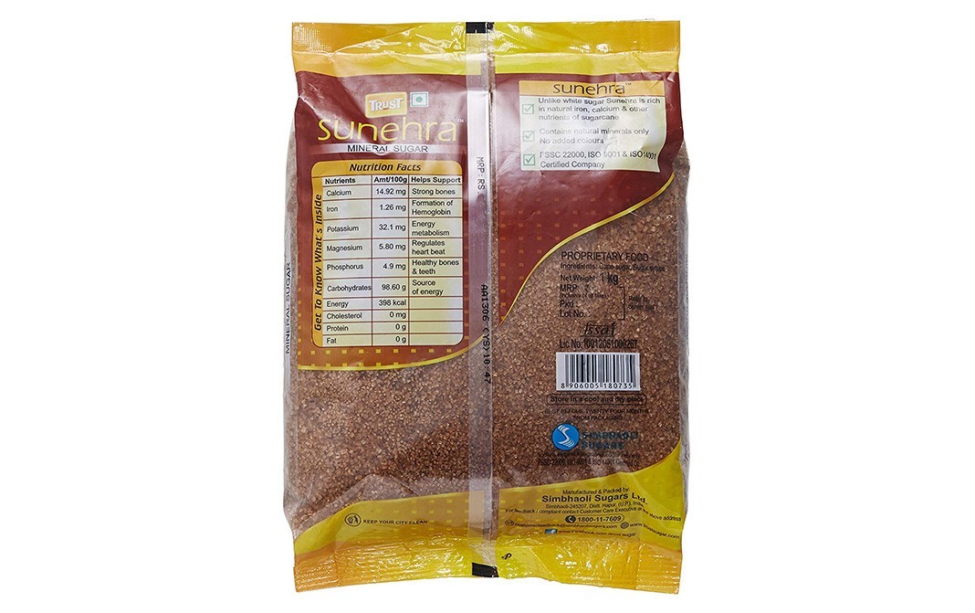 Trust Sunehra Minerals Sugar    Pack  1 kilogram